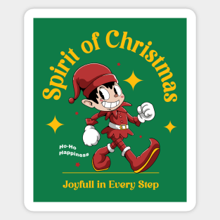 Spirit of Christmas Sticker